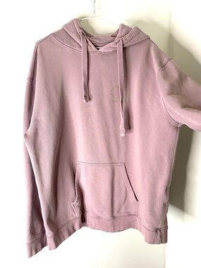 ivory ella Light Purple Elephant Graphic Hoodie Drawstring Hood Pocket Back Logo